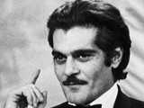 Omar Sharif ist glutäugig